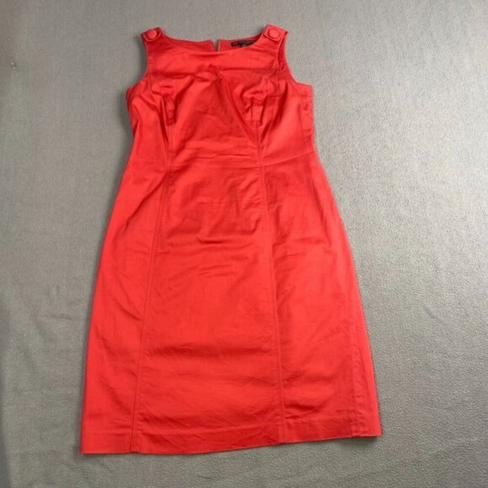 Brooks Brothers red SleevelessDress Women's Size 8,Stretch,Zipper